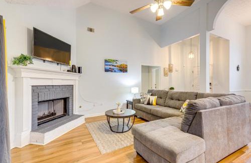 Covington House | 7 Mi to Dtwn Covington Bright Home with Deck and Yard