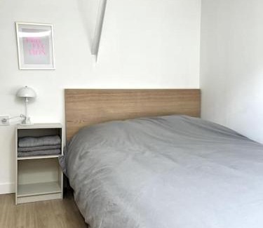 Bagnolet Apartment | 735 Cosy studio mezzanine près de Paris et métro