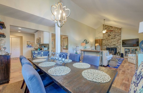 Lawton Woods House | 77 Lawton: Elegant 3 Bedroom Lawton Woods Home. Deck and Fire Pit, NEW Pool