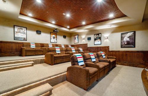 Deer Valley House | 8 Bedroom Deer Valley Masterpiece with endless views. Theater hot tub game room ski-inout