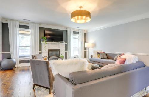 Fayetteville House | 8 Mi to Trilith Studios Home with Fire Pit!