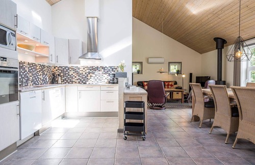 Houstrup House | 8 person holiday home in Nørre Nebel