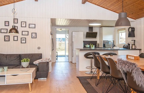 Bjert House | 8 person holiday home in Bjert-By Traum
