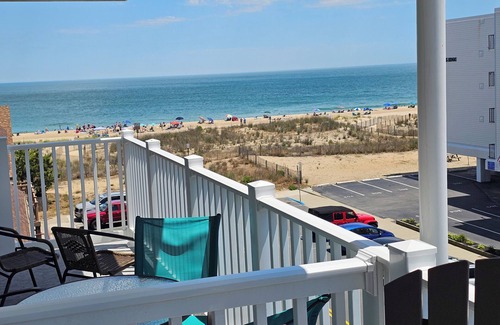 North Ocean City Condo | 90 Steps from the beach! Pet friendly in off season. Indoor Pool and Game Room