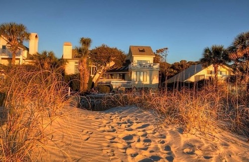 North Forest Beach House | 91 Dune Ln - Oceanfront Home off of North Forest w/Pool & Hot Tub, Dog Friendly