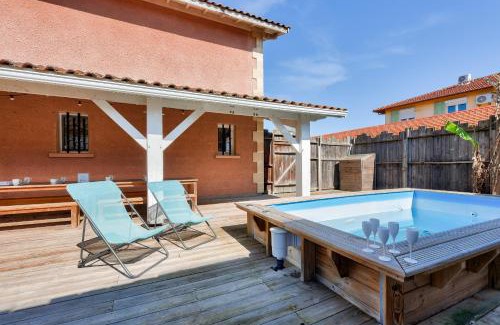Ares House | 950m de la plage - Maison pour 10 avec piscine