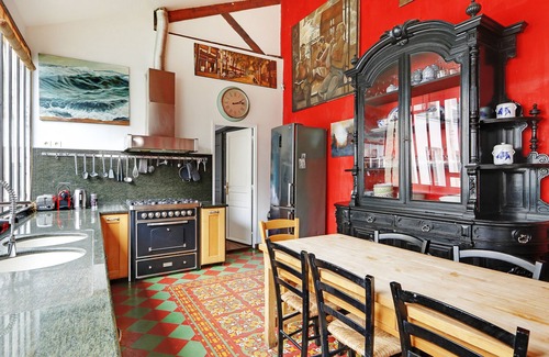 Notre-Dame-des-Champs House | A Colorful and atypical 4BR/3BA house with a large terrace in Montparnasse