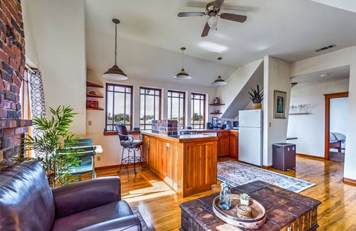 McKinleyville Apartment | A combo of the 2nd and 3rd floors of SkyDeck House, dog/pet friendly!