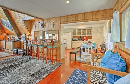 Lake Arrowhead House | A-Frame Home with 3 Decks and Lake Arrowhead Views!