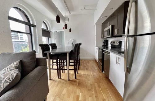 Old Market Apartment | A historic pair of lofts in the heart of the Old Market with sleeping for up to 10