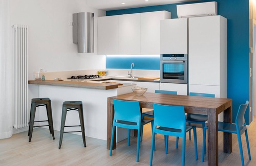 Riccione Apartment | A modern space just steps away from the sea, perfect for an exclusive vacation.