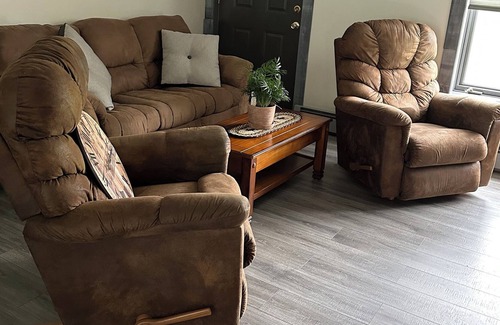 Fort Kent Mills House | A quiet and Cozy place which ATV and Snowmobile trials are in the back yard