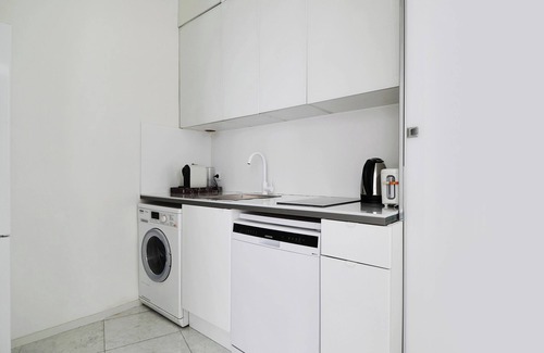 Hopital Saint-Louis Apartment | A Refined 3-BR/3BA with Balcony in République