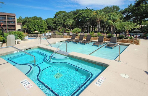 Folly Field Condo | A Relaxing Getaway with Shared Pools and Hot Tub in an Oceanfront Villa