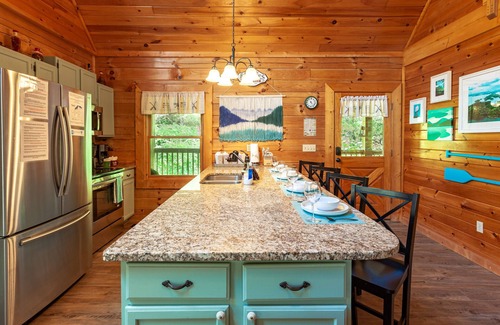 Sevierville Cabin | A Smoky Mountain Lake Cabin, Get $1089 FREE attraction tickets each paid day!