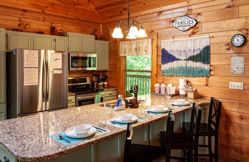 Sevierville Cabin | A Smoky Mountain Lake Cabin, Get $1089 FREE attraction tickets each paid day!