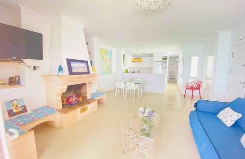 Puerto de Mazarron Condo | A step away from the beach, first line, incredible views brand new!