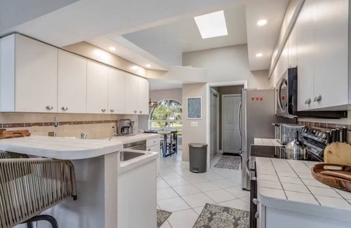 Fort Myers House | A Waterfront Oasis! Private pool, Fishing, Gulf access in sunny N Fort Myers!