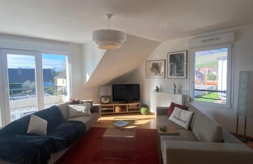 Wintzenheim Apartment | A2 pas de Colmar terrasse,parking