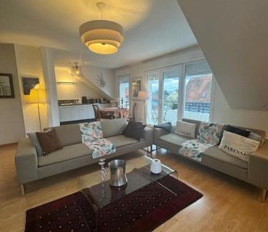 Wintzenheim Apartment | A2 pas de Colmar terrasse,parking