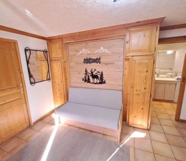 Praz-sur-Arly Apartment | A4 km de Megève très joli studio avec jacuzzi ,vue sur les montagnes au calme