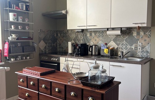 Bad Kissingen Apartment | AAB Apartment 80sqm with 2 bedrooms, self-check-in with wifi, free parking lot