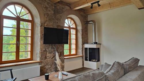 Grossharthau Apartment | Ab 1 Pers HexenburgbeiDresden 2-geschossige Wohnung mit eigener Sauna, 2 Kaminen - Nähe Sächsische Schweiz Dresden