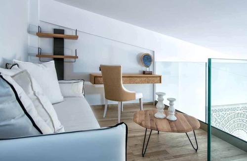 Hersonissos Centre House | Abaton Island Deep Blu Deluxe Double Sea View BB