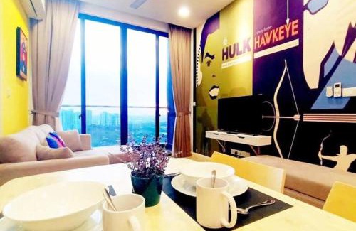 Medini Apartment | ABHOME "13-MARVEL SUITE" #D'Pristine #Legoland #Walk 200m #Resort View #Medini Iskandar #JB