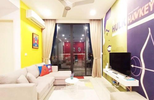 Medini Apartment | ABHOME "13-MARVEL SUITE" #D'Pristine #Legoland #Walk 200m #Resort View #Medini Iskandar #JB