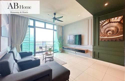 Masai Apartment | ABHOME "ART MUSEUM SUITE" #GreenHaven #360"City & Sea View #Masai #JB