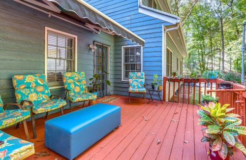 Centerville House | about 30 Mi to Atlanta - The Wellness Manor with Deck!