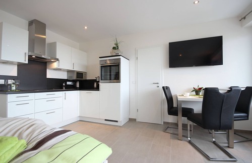Wangerooge Apartment | Absolute top location with sea view, balcony, W-Lan, top equipped