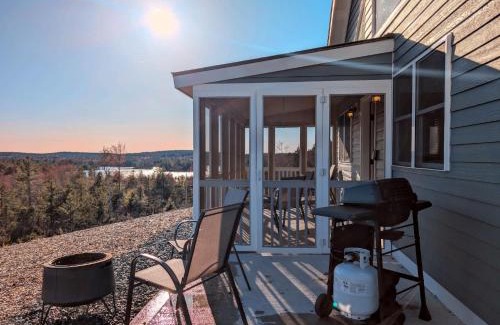 Sullivan House | Acadia Sunset Fishing Cabin #2 family beach fire pit