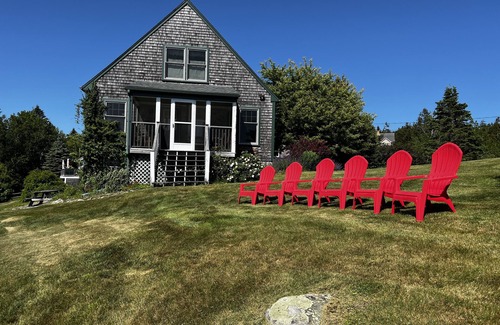 Bernard House | Acadia Sunset Oceanfront Cottage 3Bdm 3Bth, Game Rm, Private Beach on Duck Cove