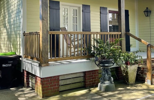 Breaux Bridge House | Acadian-style Home with Private Garden, Pool, Grill in Breaux Bridge