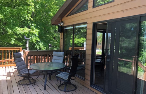 Richville Ski Chalet | Accessible Home on Secluded Private Lake