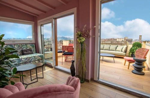 San Giovanni Apartment | Acciaiuoli Penthouse Florence Terrace View