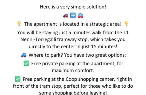 Isolotto Apartment | Accogliente Appartamento a Firenze con parcheggio