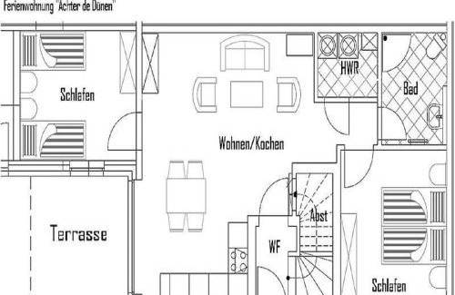 Borkum Apartment | Achter de Dünen