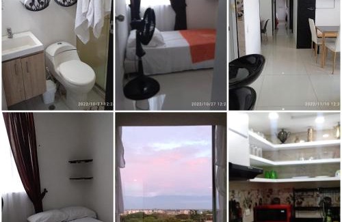 Cali Apartment | Acogedora Habitación Doble Privada al Sur de Cali con acceso áreas comunes, Gimnasio y Piscina