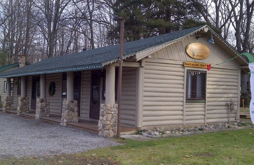 Gaylord Hotel | Across from Otsego Lake/Beach access across the street! 2 Queen Beds