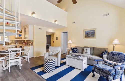 Bethany Beach House | Activities included up to $300 FREE PER WEEK! Bright and pretty second-floor 3-bedroom, 2-bath Sea Colony unit with all of the modern conveniences