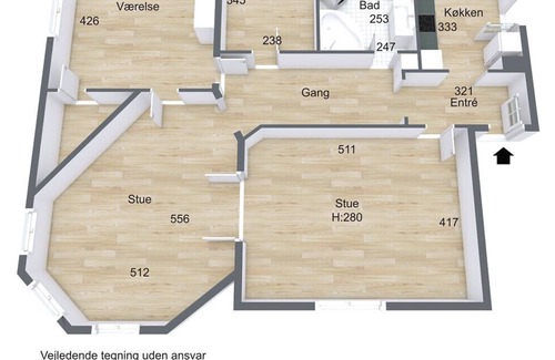 Aalborg Apartment | aday - Delightful apartment in the heart of Aalborg