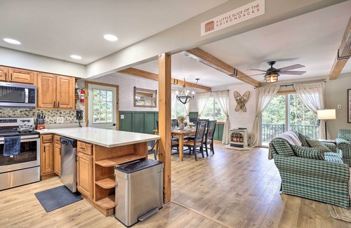 Chestertown House | Adirondack Oasis: Private Lake, Sauna, & Fire Pit
