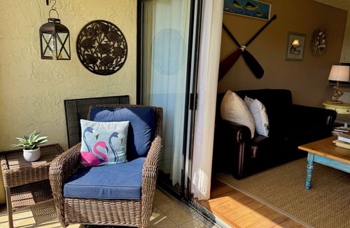 Fort Pierce Condo | Adorable 'Beach Cottage' condo in Ocean Village, an active beach community!