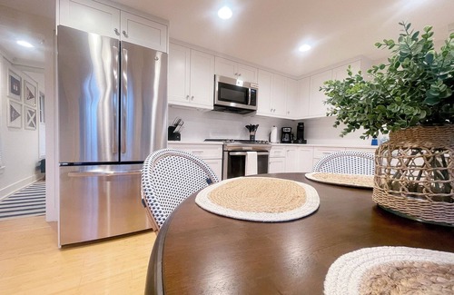 Marblehead Cottage | Adorable Boat House with Covered Deck, Courtyard and Office. Pet-friendly