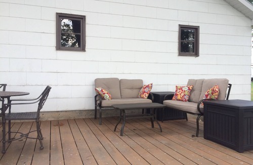 Fife Lake House | Adorable Lake Front Home with 115 Ft of Private Beach.