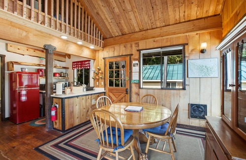 Port Angeles House | Adorable lake hideaway with free WiFi, spacious deck, lake views, & shared dock