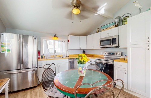 Port Orford House | Adorable, nautical-themed home w/a private hot tub & ocean views